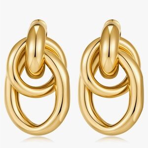 Gold Drop Earrings